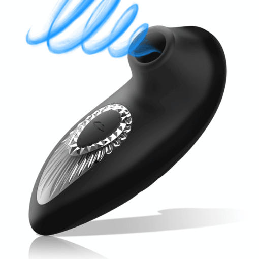 BLACKSILVER - DRAKE DELUXE SUCKING VIBE SILICONA RECARGABLE NEGRO - Imagen 3