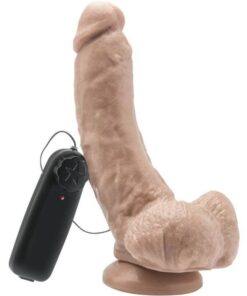 GET REAL - DILDO 20,5 CM CON TESTÍCULOS VIBRADOR NATURAL