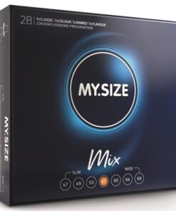 MY SIZE - MIX PRESERVATIVOS 57 MM 28 UNIDADES