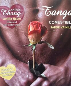 HOTFLOWERS -  TANGA + 2 PEZONES OBLEA VAINILLA HOMBRE /es/pt/en/fr/it/
