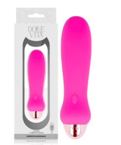 DOLCE VITA - VIBRADOR RECARGABLE FIVE ROSA 7 VELOCIDADES
