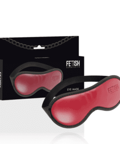 FETISH SUBMISSIVE DARK ROOM - ANTIFAZ CUERO VEGANO CON FORRO DE NEOPRENO