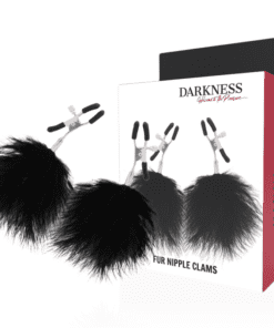 DARKNESS - PINZAS PARA PEZONES CON POMPONES 2