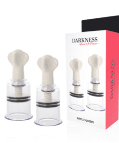 DARKNESS - SUCCIONADOR PEZONES TRANSPARENTE 5CM DIAMETRO