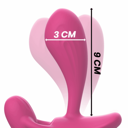 INTENSE - SHELLY DUO ANAL-PERINEO , VAGINAL-CLITORIS REMOTO ROSA - Imagen 5