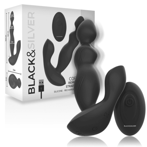BLACKSILVER - CORA PLUG PROSTÁTICO SILICONA CONTROL REMOTO - Imagen 2