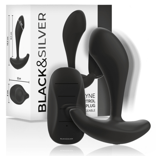 BLACKSILVER - DWAYNE PLUG ANAL SILICONA CONTROL REMOTO - Imagen 2