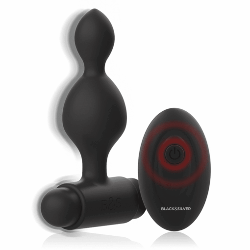 BLACKSILVER - TUCKER PEQUEÑO PLUG ANAL SILICONA CONTROL REMOTO - Imagen 4