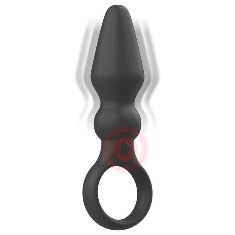 BLACKSILVER - OZZY POTENTE VIBRADOR PLUG ANAL SILICONA - Imagen 4
