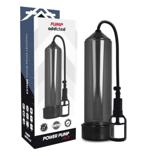 PUMP ADDICTED BOMBA ERECCIÓN RX7 NEGRO - Imagen 2