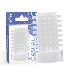 CASUAL LOVE - RING FUNDA PENE VIBRADOR TRANSPARENTE