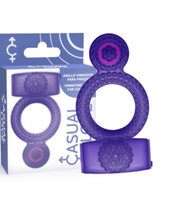 CASUAL LOVE - RING DOUBLE PLEASURE ANILLO LILA