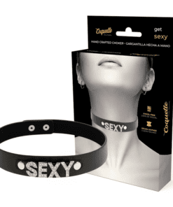 COQUETTE CHIC DESIRE - CHOKER CUERO VEGANO SEXY