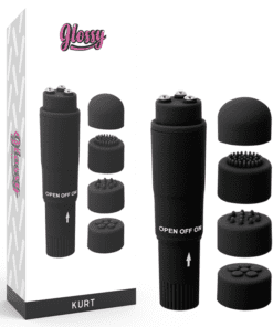 GLOSSY - POCKET  KURT MASAJEADOR NEGRO
