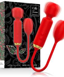 MIA - TOSCANA DOUBLE PLEASURE WAND + HUEVO VIBRADOR