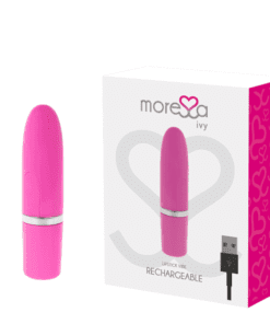 MORESSA - IVY  MASAJEADOR SIMULADOR LABIAL DE VIAJE ROSA