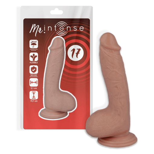 MR INTENSE - 17 PENE REALÍSTICO 19.7 CM -O- 4.1 CM - Imagen 2