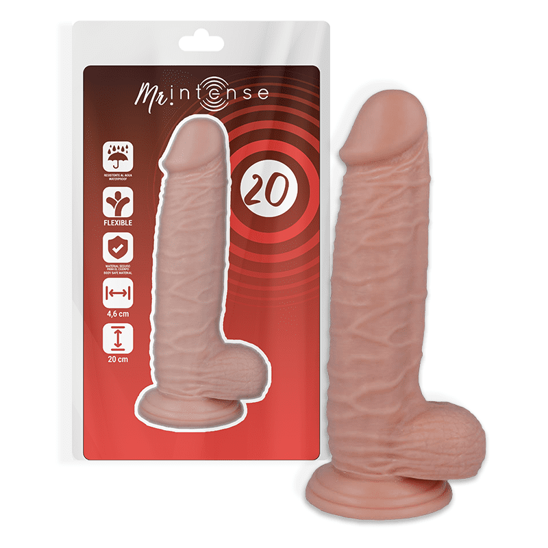 MR INTENSE - 20 PENE REALÍSTICO 20 CM -O- 4.6 CM - Imagen 2