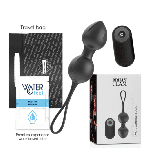 BRILLY GLAM - VIBRATING KEGEL BEADS CONTROL REMOTO - Imagen 2