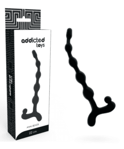 ADDICTED TOYS - BOLAS ANALES 22 CM NEGRO