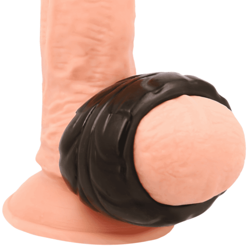POWERING - SUPER FLEXIBLE Y RESISTENTE ANILLO PENE 5 CM PR11 NEGRO - Imagen 5