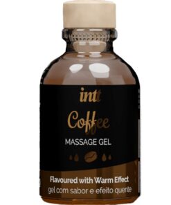 INTT MASSAGE  ORAL SEX - GEL DE MASAJE SABOR A CAFÉ EFECTO CALOR