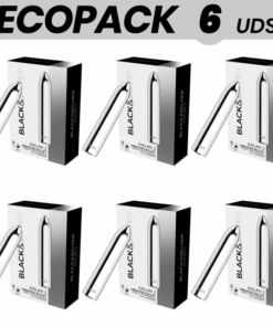 ECOPACK 6 UDS - BLACKSILVER BALA MAGNETICA VIBRADORA KAILAN 2 SILVER