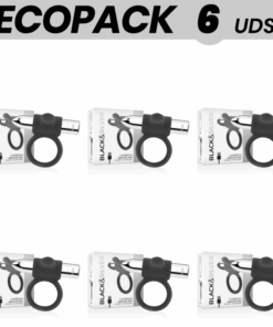 ECOPACK 6 UDS - BLACKSILVER CAMERON ANILLO RECARGABLE SILVER