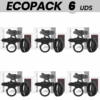 ECOPACK 6 UDS - BLACKSILVER CAMERON CONTROL REMOTO COCKRING WATCHME