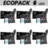 ECOPACK 6 UDS - IBIZA ESTIMULADOR DE CLITORIS INTERCAMBIABLES Y PULSATION VIBRADOR C PUNTO G