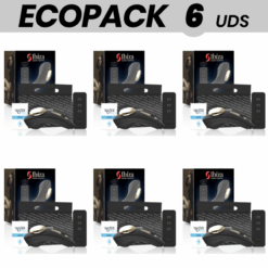 ECOPACK 6 UDS - IBIZA PANTIE VIBRADOR CONTROL REMOTO SILICONA