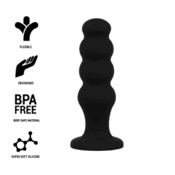 BLACKSILVER - SCOTT PLUG ANAL SILICONA PREMIUM NEGRO