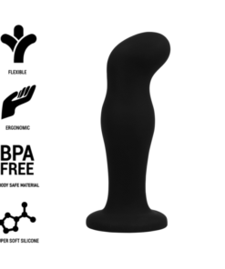 BLACKSILVER - SEAN PLUG ANAL SILICONA PREMIUM NEGRO