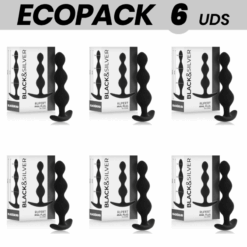 ECOPACK 6 UDS - BLACKSILVER RUPERT CADENA BOLAS ANALES 10 CM