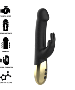 IBIZA - VIBRADOR ROTADOR PERLADO RABBIT