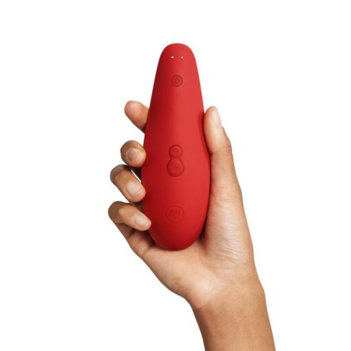 WOMANIZER - MARILYN MONROE CLASSIC 2 ESTIMULADOR DE CLÍTORIS ROJO INTENSO - Imagen 2