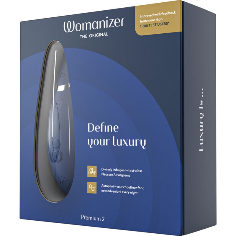 WOMANIZER - PREMIUM 2 ESTIMULADOR DE CLÍTORIS ARÁNDANO - Imagen 3