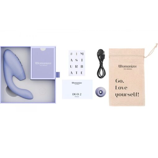 WOMANIZER - DUO 2 ESTIMULADOR LILA - Imagen 4