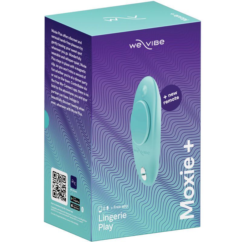 WE-VIBE - MOXIE + VIBRADOR CLÍTORIS AQUA - Imagen 2