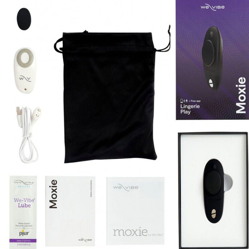 WE-VIBE - MOXIE + VIBRADOR CLÍTORIS NEGRO - Imagen 4