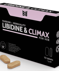 BLACK BULL - LIBIDINE  CLIMAX AUMENTO LÍBIDO PARA MUJER 10 CÁPSULAS
