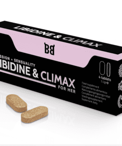 BLACK BULL - LIBIDINE  CLIMAX AUMENTO LÍBIDO PARA MUJER 4 CÁPSULAS