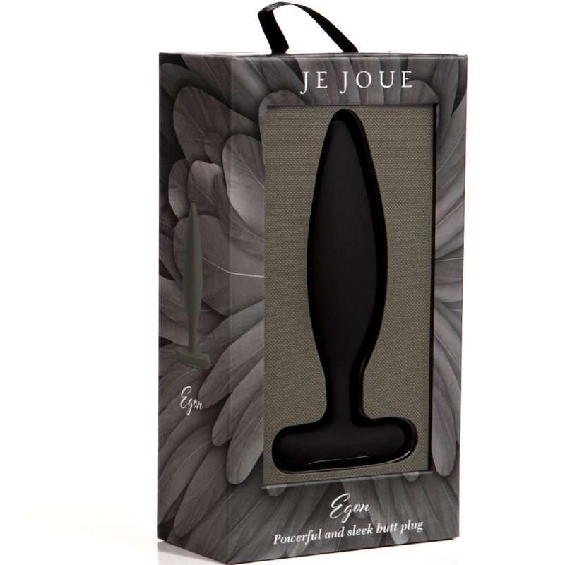 JE JOUE - EGON PLUG ANAL VIBRADOR NEGRO - Imagen 3