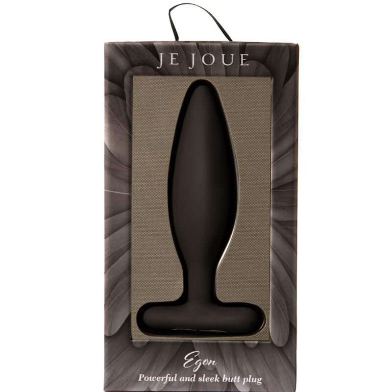 JE JOUE - EGON PLUG ANAL VIBRADOR NEGRO - Imagen 4