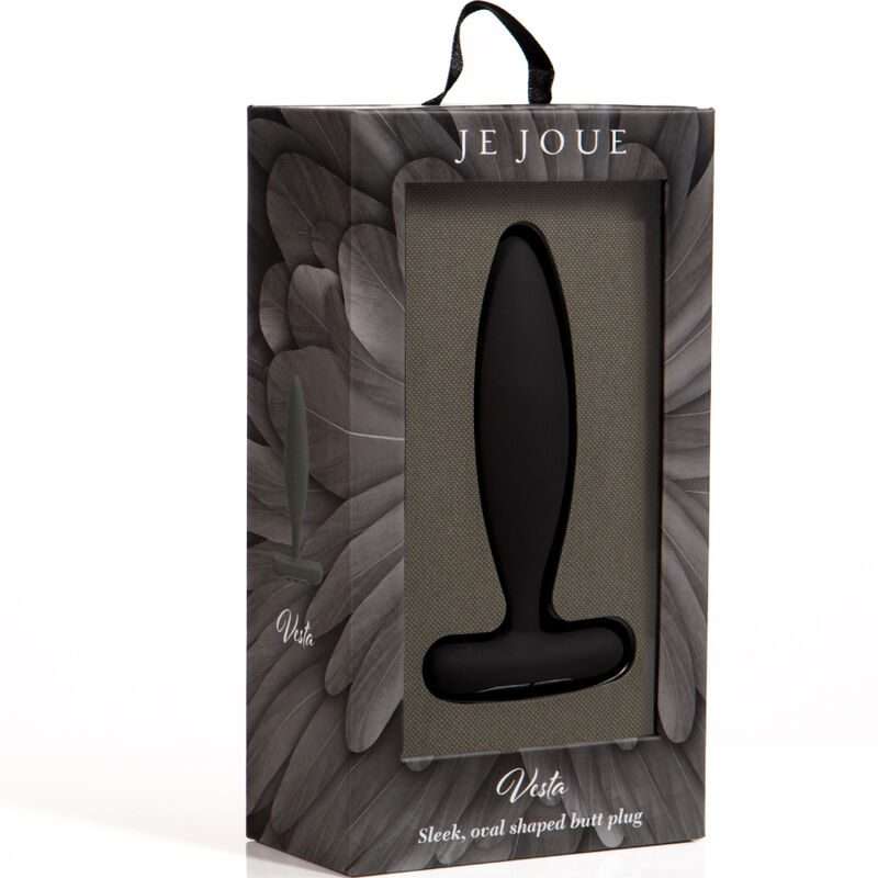 JE JOUE - VESTA PLUG ANAL VIBRADOR NEGRO - Imagen 3