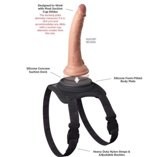 PIPEDREAMS - BODY DOCK LAP STRAP HARNESS - Imagen 5