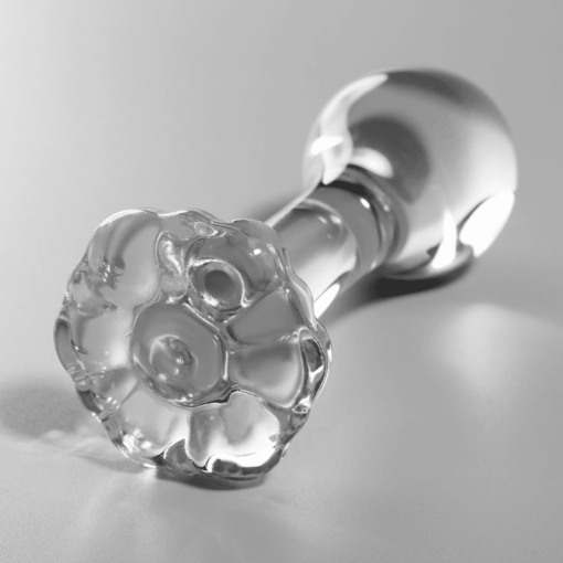 NEBULA SERIES BY IBIZA - MODELO 2 PLUG CRISTAL TRANSPARENTE 11 CM -O- 3.5 CM - Imagen 5