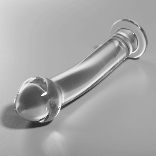 NEBULA SERIES BY IBIZA - MODELO 11 DILDO CRISTAL TRANSPARENTE 16 CM -O- 3 CM - Imagen 5