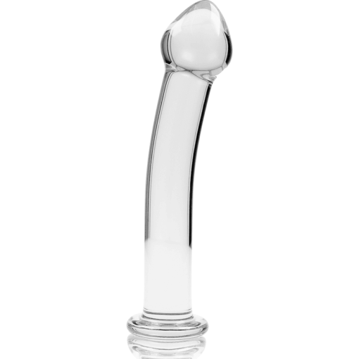 NEBULA SERIES BY IBIZA - MODELO 11 DILDO CRISTAL TRANSPARENTE 16 CM -O- 3 CM - Imagen 2