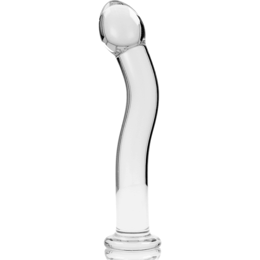 NEBULA SERIES BY IBIZA - MODELO 18 DILDO CRISTAL TRANSPARENTE 18.5 CM -O- 3.5 CM - Imagen 2